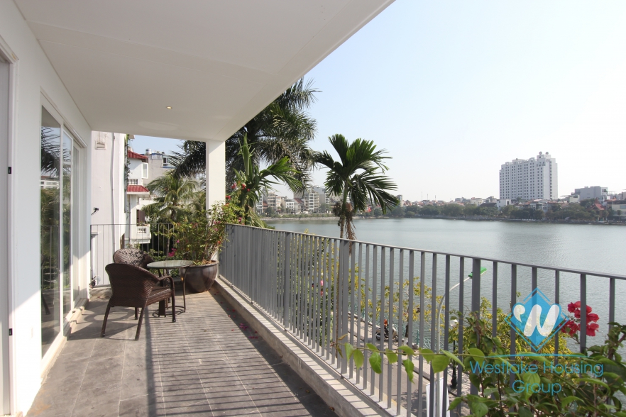 Lakeview luxury apartment for rent in Tay Ho, Hanoi